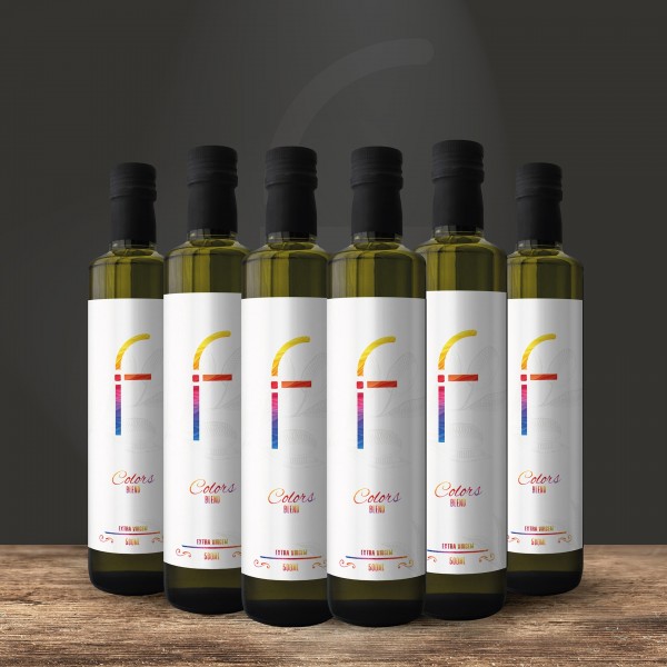 6 Azeites IF COLORS Blend - 500 ml